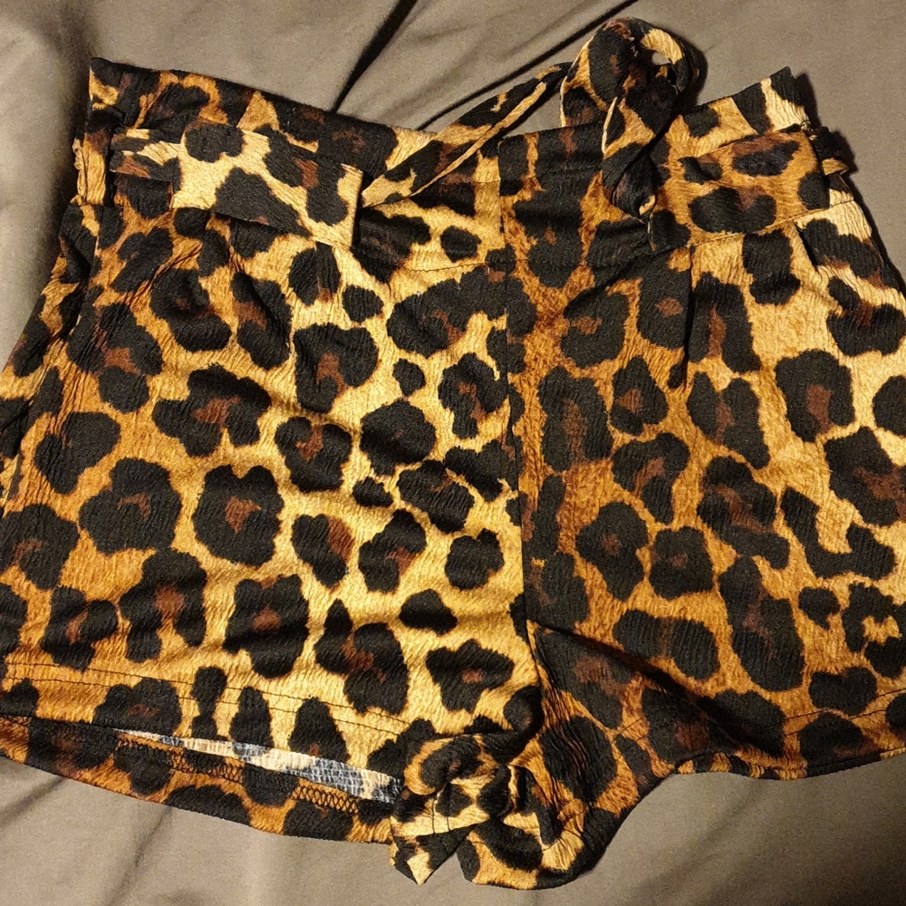 Cheetah Print shorts